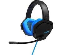 Energy Sistem ES Gaming Headset ESG 4 Surround 7.1 Blue Auriculares Cascos Gamer (Luces LED, 7, Sonido Surround 7.1, Almohadillas circumaurales de Cuero)- Azul