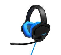 Energy Sistem ES Gaming Headset ESG 4 Surround 7.1 Blue Auriculares Cascos Gamer (Luces LED, 7, Sonido Surround 7.1, Almohadillas circumaurales de Cuero)- Azul