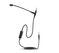 Energy Sistem Headphones Microphone 1 (Micrófono Retráctil, HQ Voice Calls, Compatibillidad Universal, Control de Volumen, 2 m de Cable) -Negro