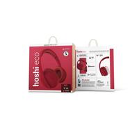 Energy Sistem - Hoshi Eco Auriculares Inalámbrico Diadema Llamadas/Música USB Tipo C Bluetooth Rojo