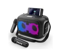 Energy Sistem Karaokestar Altavoz Bluetooth Portatil 60W LED Soporte para Movil