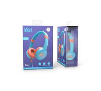 Energy Sistem - Lol&Roll Pop Auriculares Alámbrico De mano Música Azul, Naranja
