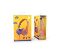 Energy Sistem - Lol&Roll Pop Auriculares Alámbrico Diadema Música Naranja, Púrpura