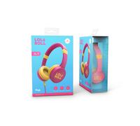 Energy Sistem - Lol&Roll Pop Auriculares Alámbrico Diadema Música Rosa, Amarillo