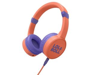 Energy Sistem Lol&Roll Pop Kids Auriculares Infantiles Bluetooth Naranja