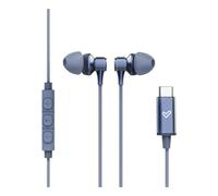 Energy Sistem - Metallized Type C Auriculares Alámbrico Dentro de oído Llamadas/Música USB Tipo C Azul