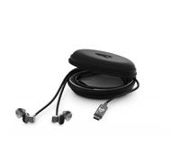 Energy Sistem - Metallized Type C Auriculares Alámbrico Dentro de oído Llamadas/Música USB Tipo C Negro, Gris