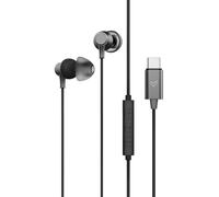 Energy Sistem - Metallized Type C Auriculares Alámbrico Dentro de oído Llamadas/Música USB Tipo C Negro, Gris