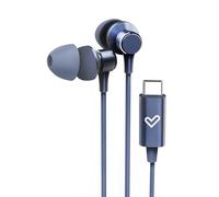 Energy Sistem Metallized Type C Auriculares intrauditivos (Conexión Tipo C, Micrófono, Control de Volumen, Aluminio, Plástico Reciclado) Azul