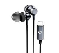 AURICULARES TIPO C METALLIZED DARK GREY