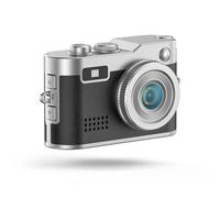 Energy Sistem Mini Cámara HD - Pantalla de 0,96", 2 MP de resolución de Foto y 1080P de Video, batería de 200mAh, incluyte Tarjeta SD de 16GB y Adaptador Type C y grabadora de Voz.