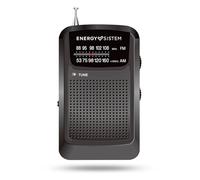 Energy Sistem Pocket Radio - Radio portatil Am/FM a Pilas con Salida minijack e indicador Visual de sintonización