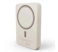 Power Bank Energy Sistem Magnetic 10000 mAh 20 W Apta para avión Champagne