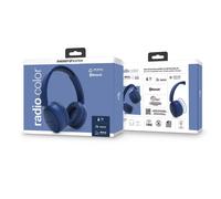Energy Sistem - Radio Color Auriculares Inalámbrico Diadema Llamadas/Música USB Tipo C Bluetooth Indigo