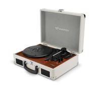 Energy Sistem Retrospin - Tocadiscos con 40W Peak Power, vinilos, RCA, Puerto USB y Bluetooth In/out.