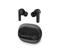 Energy Sistem Serenity ANC - Auriculares True Wireless con cancelación de Ruido (4 micrófonos, Bluetooth 5.4, plástico Reciclado, 25 Horas de batería, Certificado IPX4) (Negro)