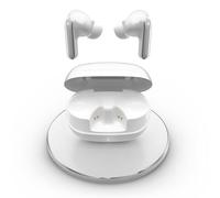 Energy Sistem Serenity ANC Ultra - Auriculares Bluetooth con Cancelación de Ruido Híbrida ANC de hasta -35dB, 25h de batería,Carga Inalámbrica Qi,Resistencia al agua IPX4 y hecho de plástico reciclado