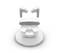 Energy Sistem Serenity ANC Ultra - Auriculares Bluetooth (Cancelación de Ruido Híbrida ANC de hasta -35dB, 25h de batería,Carga Inalámbrica Qi,Resistencia al Agua IPX4 y plástico Reciclado) Blanco