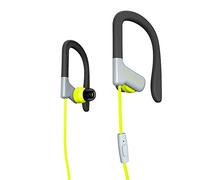 Energy Sistem Sport 1 Auriculares Deportivos (Cable de 1.2 m, Mini Jack 3.5 mm, micrófono Incorporado, Secure-fit, Sweatproof, Control Talk) Amarillo
