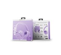 Energy Sistem - Style 3 Auriculares Alámbrico Banda para cuello Llamadas/Música Bluetooth Lavanda