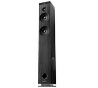 Energy Sistem Tower 7 - Torre de sonido con la tecnologia True Wireless (100 W, luz ambiente, pantalla, USB/microSD, Bluetooth, FM) color negro