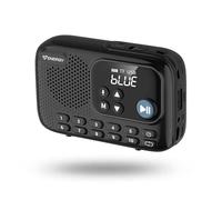 Energy Sistem TunerGo Radio - Radio portatil FM con Bluetooth, batería Recargable, Salida minijack, Antena optimizada y Altavoz de 5W