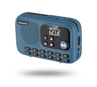 Energy Sistem TunerGo Radio - Radio portatil FM con Bluetooth, batería Recargable, Salida minijack, Antena optimizada y Altavoz de 5W