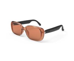 Energy Sistem Urban Music Amber Gafas Inteligentes Bluetooth con Audio con Proteccion Luz Azul Sol y Ordenador Polarizadas UV400 Microfono Integrado IPX5 Smart Blue Light Glasses