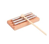 Energy - Varilla de sonido de 3 tonos, campanilla de madera, instrumentos de percusión con mazo de madera, instrumentos de percusión para meditación, terapia de sonido, pedagogía musical