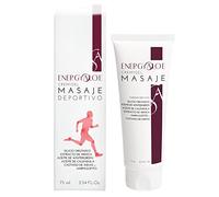 ENERGYALOE CREMIGEL DE MASAJE DEPORTIVO | Con 6 Extractos Naturales | Reconfortante y calmante | Para antes/después del ejercicio | Masaje muscular y Recuperación | Vegano| 75ml