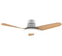 Energysilence Aero 5200 Ventilador de Techo Luz Madera Clara Ø109cm 40W - CECOTEC