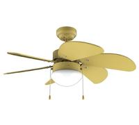 Energysilence Aero V3600 Vision Ventilador de Techo Ø92cm 50W (Amarillo) - CECOTEC