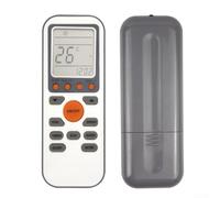 EnErLi - Mando a distancia de repuesto para modelos de aire acondicionado T SV-09H, GYKQ-36 y para mrl Series, compatible con unidades Everwell, versión en inglés, ABS blanco