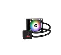 ENERMAX AquafUSION II 120 mm ARGB AIO CPU de refrigeración por agua|Dual Chamber|TDP 310W + |Intel LGA 1851/1700/115x/2066|AMD AM5/AM4 |Pantalla digital |1 x ventilador SquA RGB ADV 120 PWM |