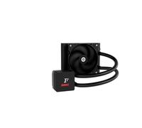 ENERMAX LIQMAX IV 120 mm AIO CPU de refrigeración por agua, cámara doble, TDP 320 W +, Intel LGA 1851/1700/115x/2066, AMD AM5/AM4, pantalla digital, 1 ventilador de flujo de rendimiento de 120 PWM