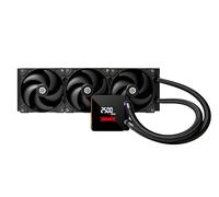 ENERMAX LIQTECH XTR|360 mm AIO CPU refrigeración por agua|TDP 550 W+|AMD Ryzen Treadripper sTR5/sTRX5/SP6|Intel Xeon LGA4677 |100% CPU cobertura|Pantalla digital|ELC-LTXTR360