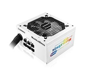 enermax, MARBLEBRON ATX ARGB Gaming PC Fuente de alimentación 850W 80Plus Bronce (Semi Moduular) Cable de Cinta, EMB850EWT-W-RGB, Blanco