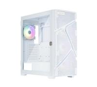 ENERMAX MarbleShell Mesh MS31, ARGB Estuche Compacto para Juegos ATX Mid-Tower para PC, E-ATX, ATX Placa Base, 4x Ventilador PC ARGB 120mm PWM Blanco Preinstalado, 2x USB3.0 y USB3.2 Type C, Blanco