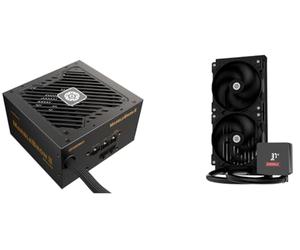 ENERMAX Marblon II EMB850-LMIV240 - Fuente de alimentación Modular para Videojuegos (850 W, 3.1 ATX, 80 Plus, Bronce y LIQMAX IV, 240 mm, CPU de refrigeración por Agua con Pantalla Digital)