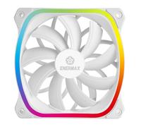 ENERMAX - Ventilador para PC SQUA RGB individual, color blanco