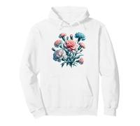 Enero Nacimiento Flor Clavel Floración Floral Sudadera con Capucha