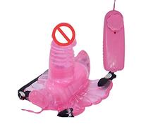 ENERRGECKO Varilla Vibratoria PortáTil PortáTil Masturbaciones Femeninas Consolador de Mariposa Vibradores para Mujeres Vaginales Masaje EstimulacióN Del Punto G Juguetes Sexuales