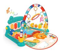 Eners Baby Gym - Alfombra de juegos para actividades musicales, piano para bebé, gimnasio, tiempo abdominal, acolchado, para bebés recién nacidos, niños pequeños