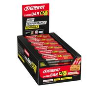 Enervit Carbo Bar C2:1PRO Salty Caramel, Barritas Energéticas, 30g de Carbohidratos, Sabor Caramelo Salado, Con Sodio, para Deportes de Resistencia, Sin Gluten, VeganOK, 30 Barritas de 45g
