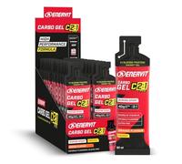 Enervit Carbo Gel C2:1PRO Naranja, Gel Energético con 40g Carbohidratos, Actividades de Alta Intensidad, +50% Carbohidratos Absorbidos, Sabor Naranja, Sin Gluten, Alta Digestibilidad, 24 Pack de 60ml