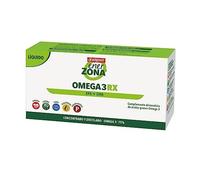 Enervit, Enerzona Omega 3 RX, Sin Retrogusto, Certificado IFOS, Suplementos de Ácidos Grasos Omega 3 para el Corazón, la Vista y el Cerebro, Sin Gluten, 3 Frascos x 33ml, Total de 100 m