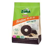 Enervit, Galletas de Cacao Intenso, Envase de 250gr, con Harina de Avena y Soja, 100% Vegetal, con Aceite de Oliva Virgen Extra
