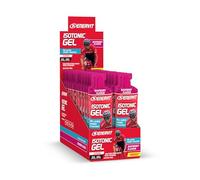 Enervit, Gel Isotónico Frambuesa, Suplemento Deportivo para Resistencia, Fórmula Isotónica con 20 Gramos de Carbohidratos, Vitamina B1 y Maltodextrina, Sin Gluten, 24 Sobres de 20mg