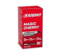 Enervit Magic Cherry, Suplemento con Extracto de Cereza, Antioxidante, Para la Recuperación Muscular y Esfuerzos Intensos, 300mg de Polifenoles, 50mg de Antocianinas, Sin Azúcar, Vegano, 10 Sobres