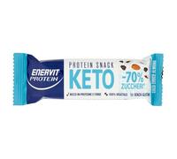 Enervit Protein - Keto Snack Barretta Cocco Cioccolato e Mandorle, 35g